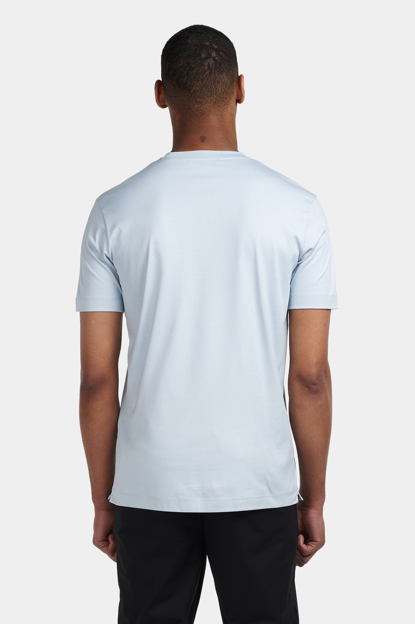 Premium Blue T-Shirt Trio - Luxe Collection