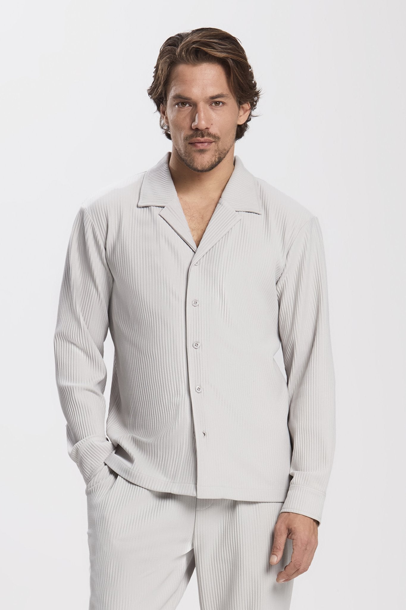 Pleated Long Set