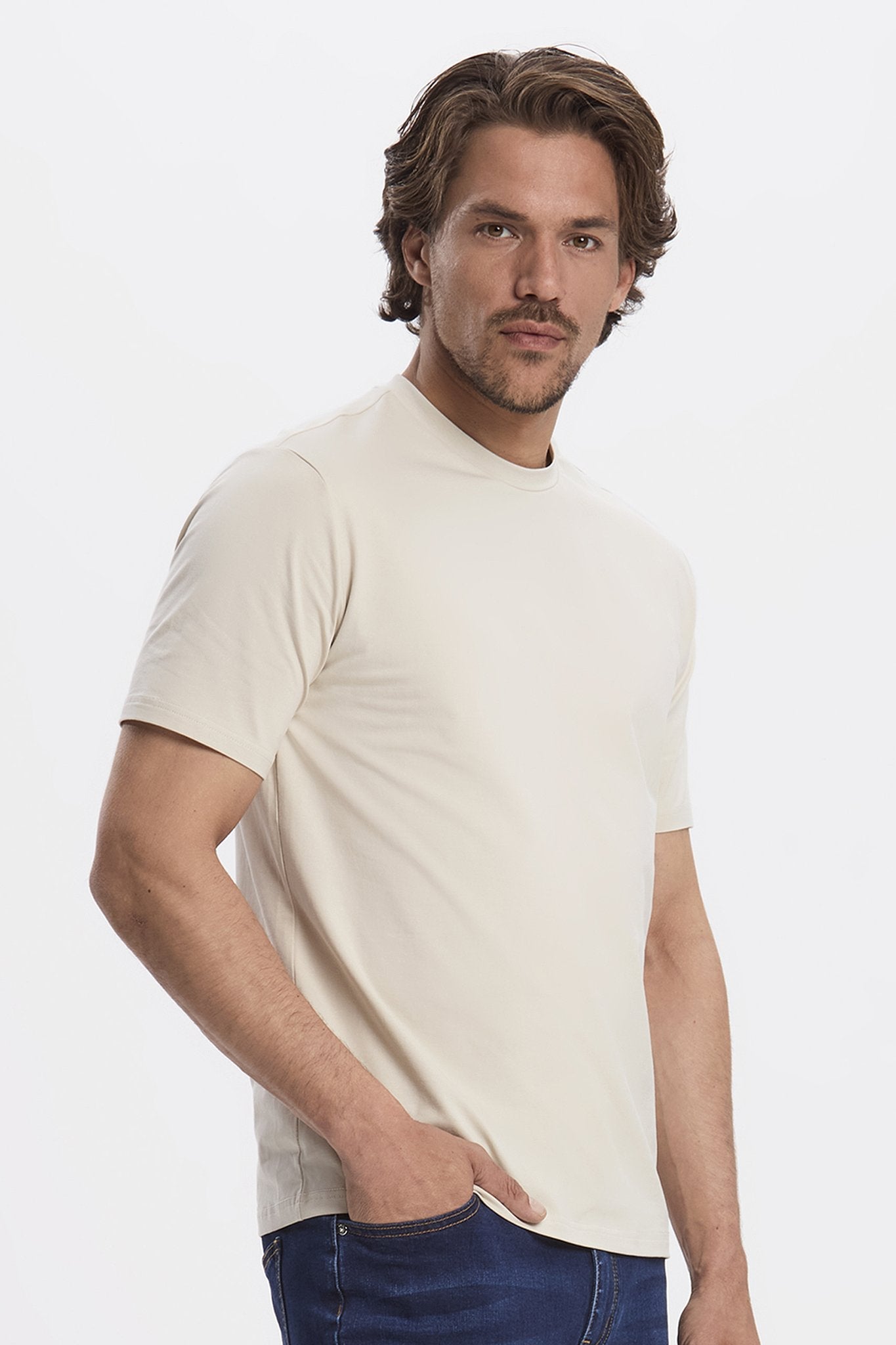 Versatile Essential T-Shirt Set: 4-Pack Mix & Match
