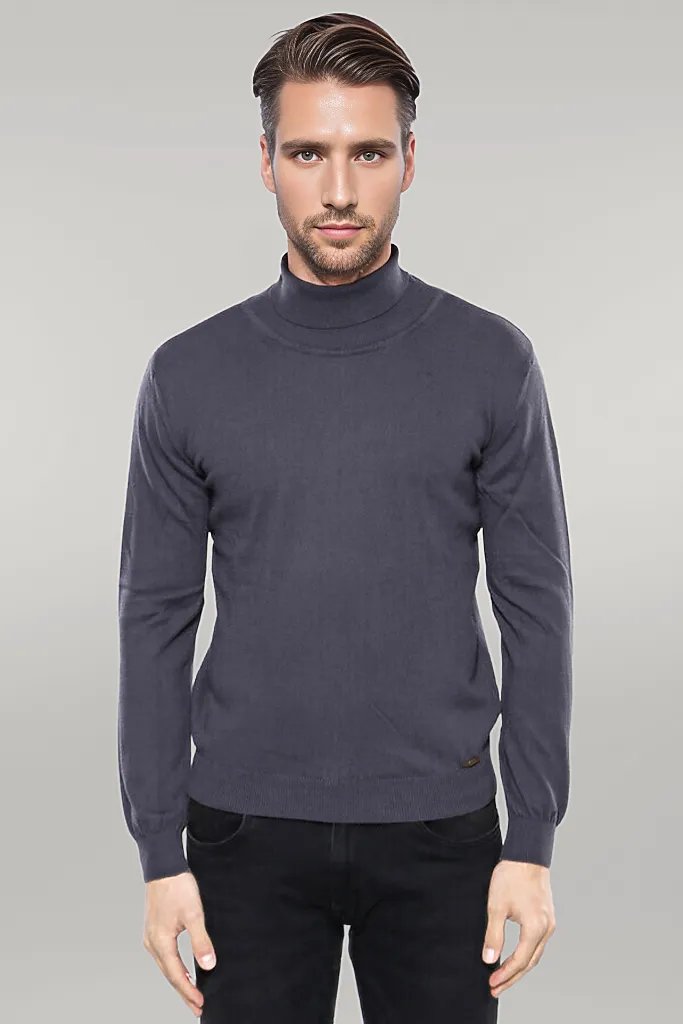 Turtleneck Smoked Sweater