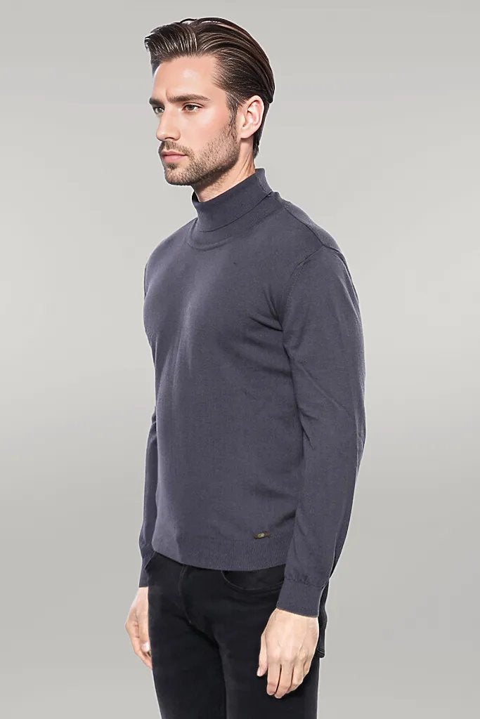 Turtleneck Smoked Sweater