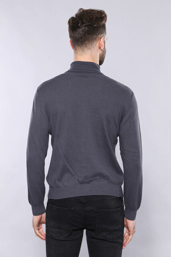 Turtleneck Smoked Sweater