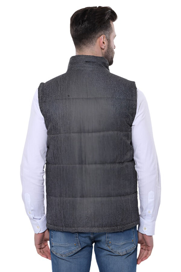 Two-Sided Black Waistcoat - Wessi