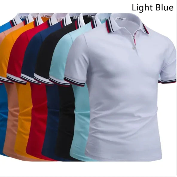 Men's Fashion Casual Lapel Polo Shirt