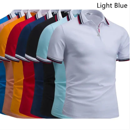 Men's Fashion Casual Lapel Polo Shirt