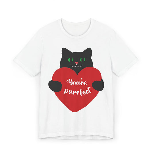 You're Purrfect Cat Love T-Shirt for Pet Lovers