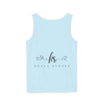 Dog Dad Unisex Garment-Dyed Tank Top - Perfect Gift for Pet Lovers