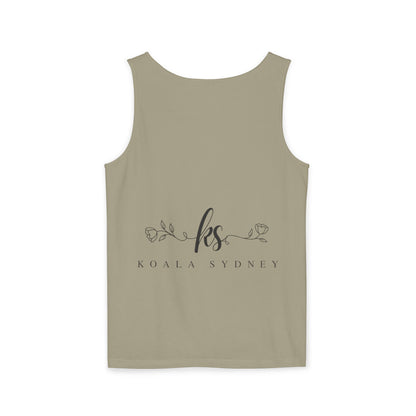 Dog Dad Unisex Garment-Dyed Tank Top - Perfect Gift for Pet Lovers
