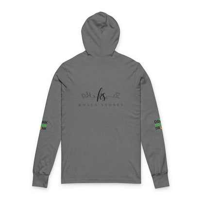 St. Patrick's Day Man Hooded Long Sleeve Tee - 'Drink Drank Drunk'