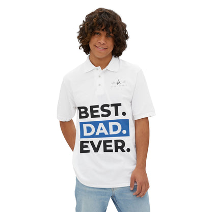 Best Dad Ever Polo Shirt - Perfect Gift for Father's Day