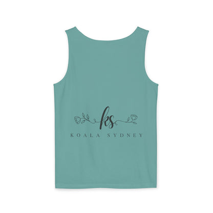 Dog Dad Unisex Garment-Dyed Tank Top - Perfect Gift for Pet Lovers
