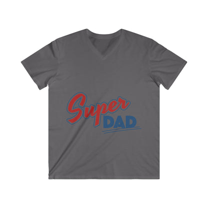 Super Dad V-Neck Tee - Perfect Father's Day Gift