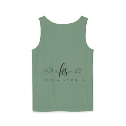 Dog Dad Unisex Garment-Dyed Tank Top - Perfect Gift for Pet Lovers