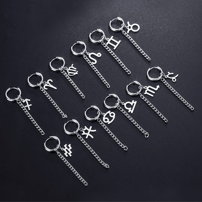 KOALA SYDNEY  Zodiac Constellation Earrings for Men
