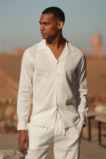 Classic Linen Long Sleeve Shirt