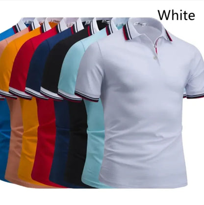 Men's Fashion Casual Lapel Polo Shirt
