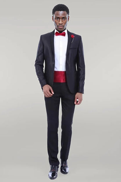 2-Piece Black Tuxedo