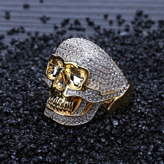 KOALA SYDNEY  Men's Retro Skull Domineering Ring