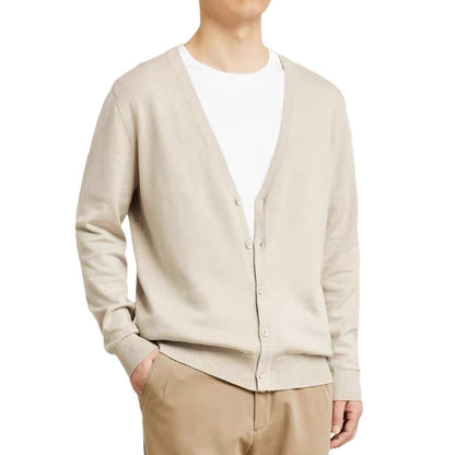 KOALA SYDNEY Men’s Loose Knit Cardigans Casual Button-Up Sweater