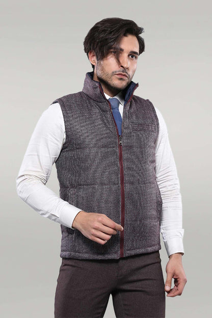 Two-Sided Red Waistcoat