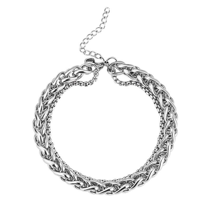KOALA SYDNEY  Men's Double Layer Stainless Steel Bracelet