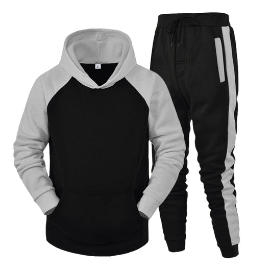 Men’s 2-Piece Hoodie Tracksuit Set