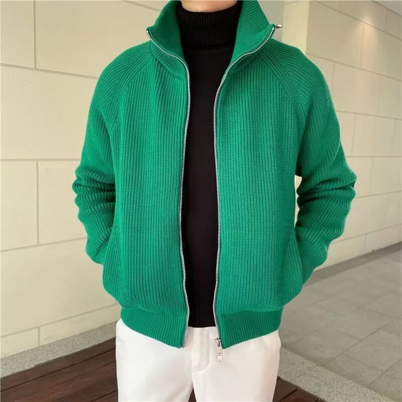 KOALA SYDNEY  Rabbit Fur Modal Men's Cardigan Sweater