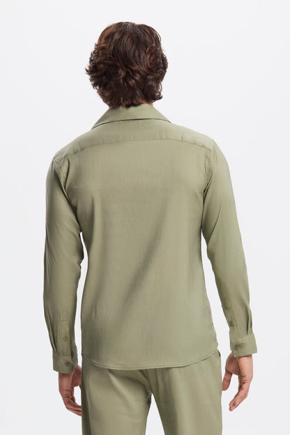 THE LINEN LS SHIRT