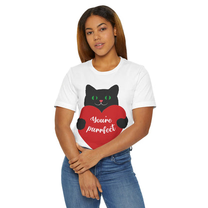 You're Purrfect Cat Love T-Shirt for Pet Lovers