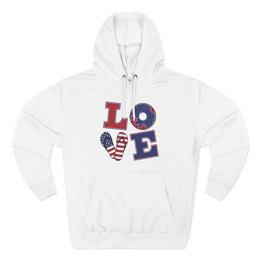 Koala Sydney Patriotic Love Fleece Hoodie for Men
