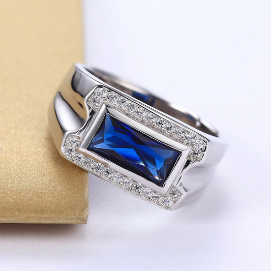 KOALA SYDNEY  Men's Adjustable Kyanite Gemstone Ring