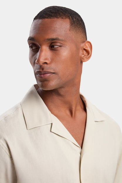 Short Sleeve Linen Shirt