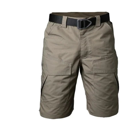 Men's Loose Cargo Shorts with Multiple Pockets