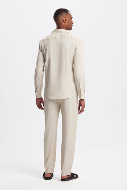 Classic Linen Long Sleeve Shirt