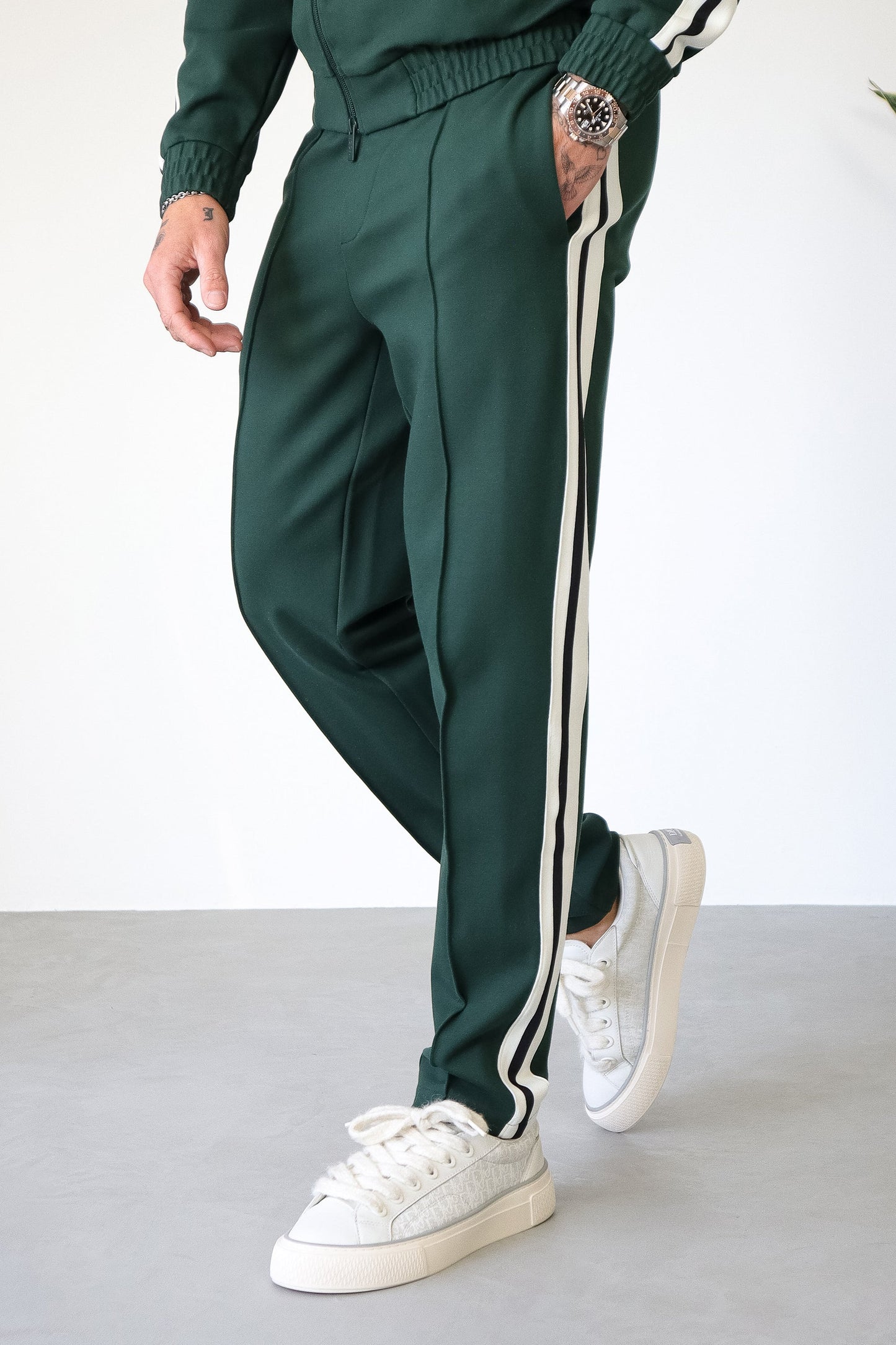 Track Trousers with Tape Detail