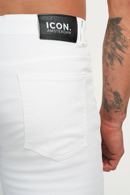 THE LORENZO SHORTS - WHITE