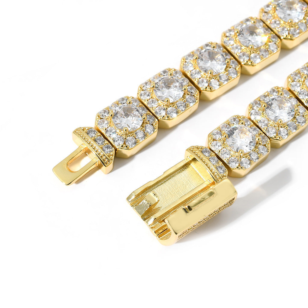 KOALA SYDNEY  Men's Hip Hop Rock Zircon Bracelet