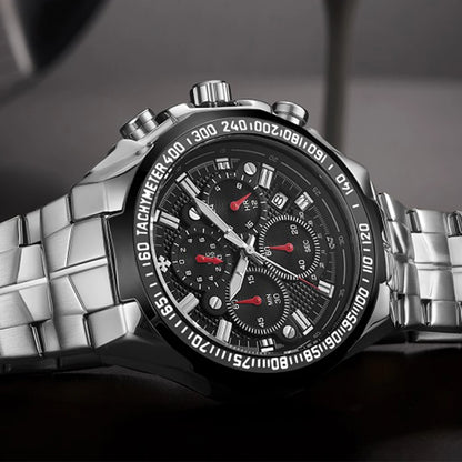Men's Luxury Sports Watch Waterproof Chronograph