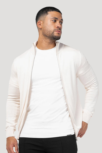 THE SANTONI FULL ZIP SWEATER