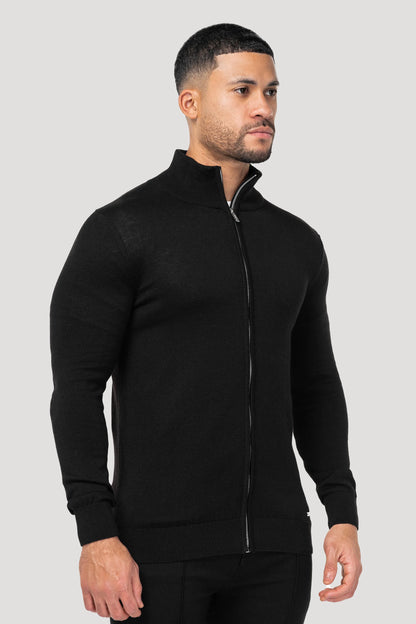 THE SANTONI FULL ZIP SWEATER