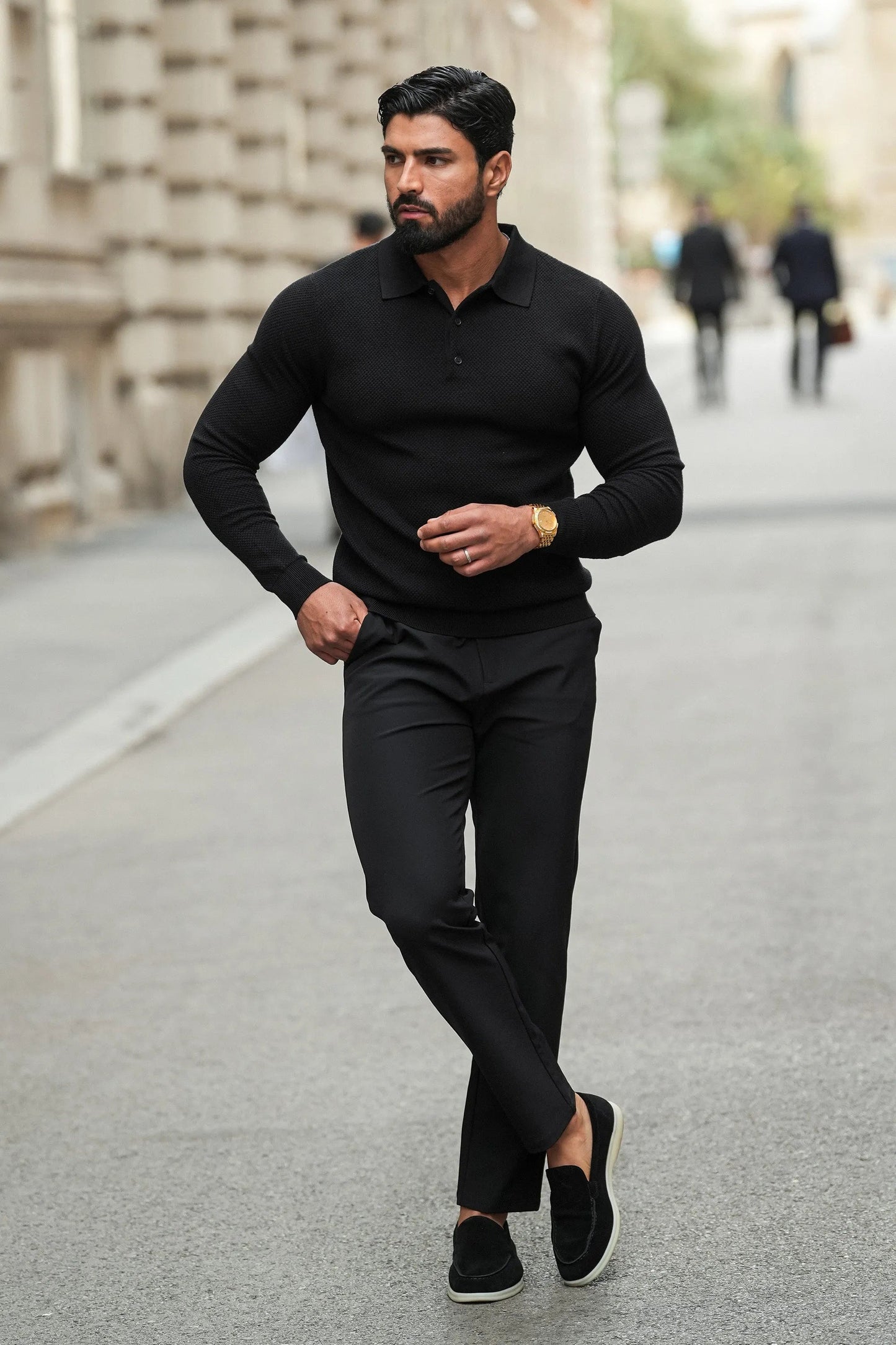 Fabio Classic Button Polo