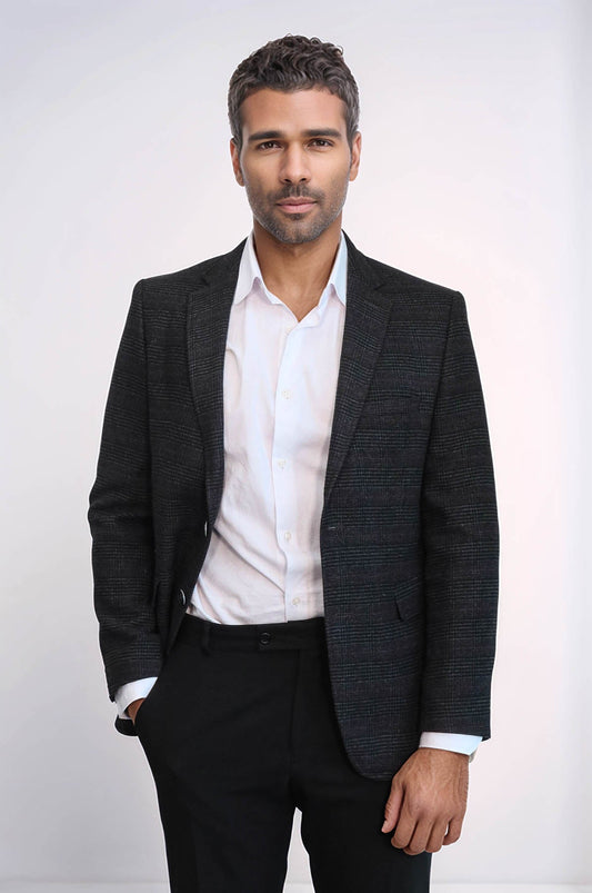KOALA SYDNEY 4 Drop Regular Cut Black Men Blazer