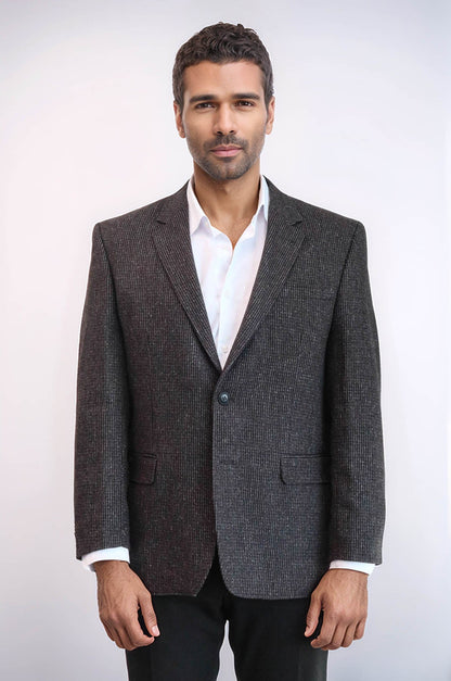 KOALA SYDNEY 4 Drop Regular Cut Anthracite Men Blazer