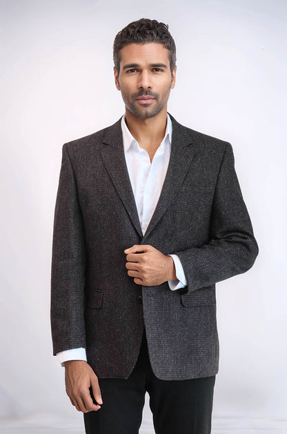 KOALA SYDNEY 4 Drop Regular Cut Anthracite Men Blazer
