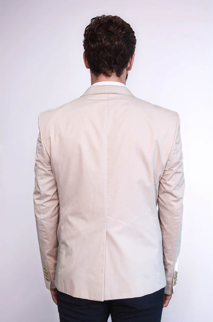 KOALA SYDNEY 3 pocket Single Button Cotton Grey Jacket-Wessi