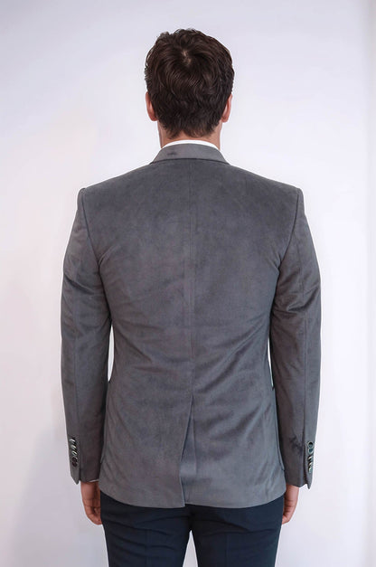 KOALA SYDNEY  Bag Pocket Rigging Velvet Grey Jacket-Wessi