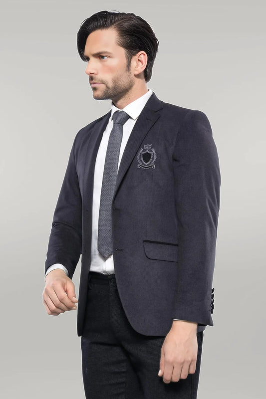 KOALA SYDNEY Pocket Flap Rigging Velvet Grey Jacket-Wessi