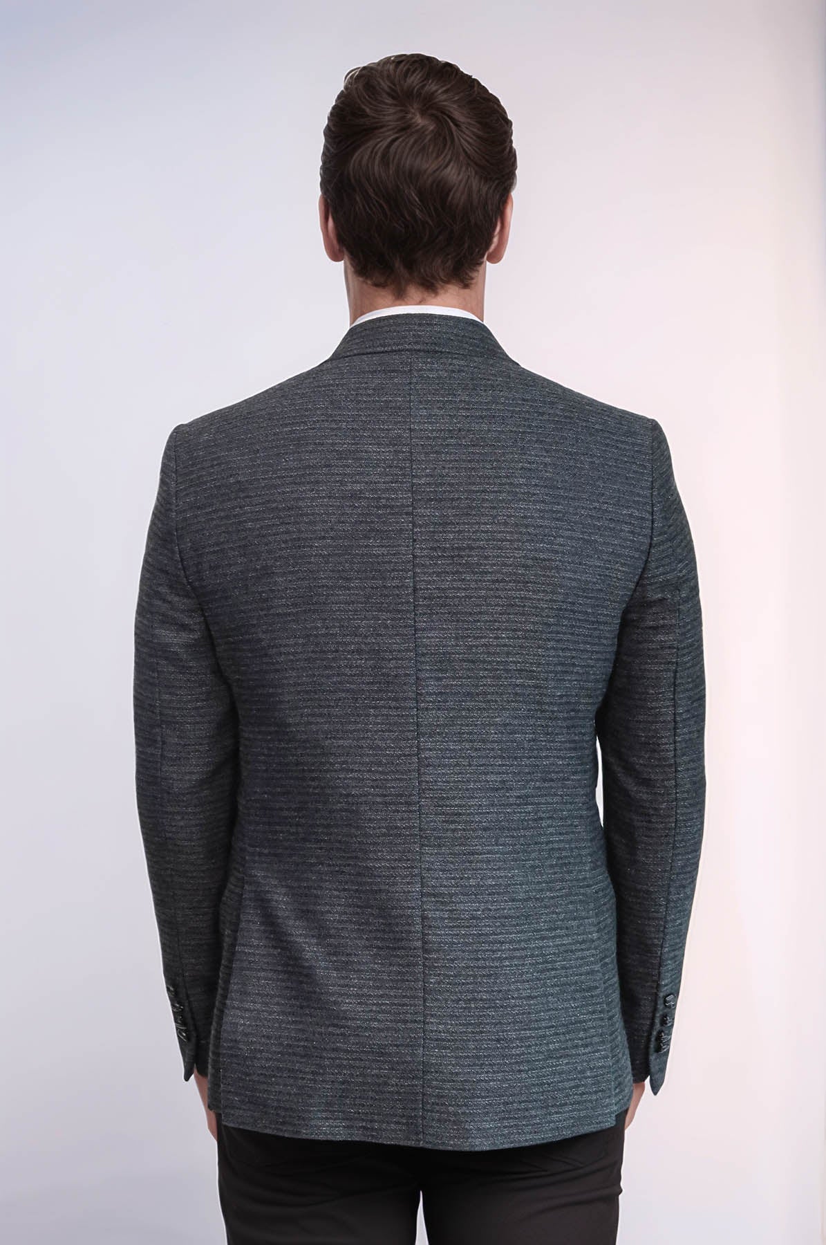 KOALA SYDNEY Double Breasted Slim Fit Navy Blue Blazer