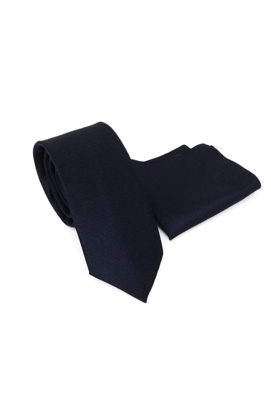 KOALA SYDNEY  Classic Navy Tie and Handkerchief