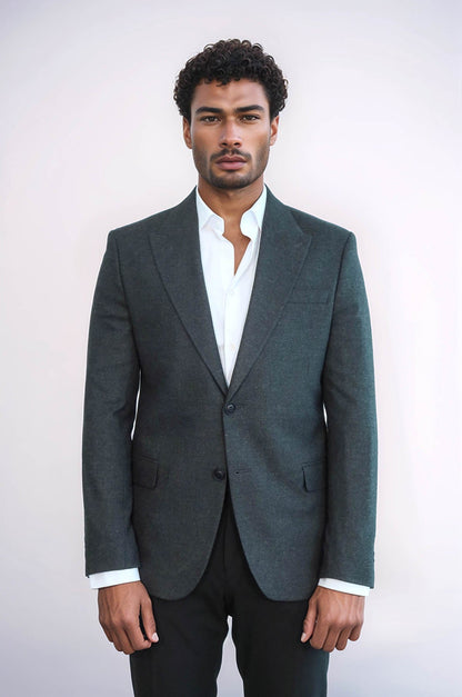 KOALA SYDNEY Plain Slim Fit Sport Anthracite Men Blazer